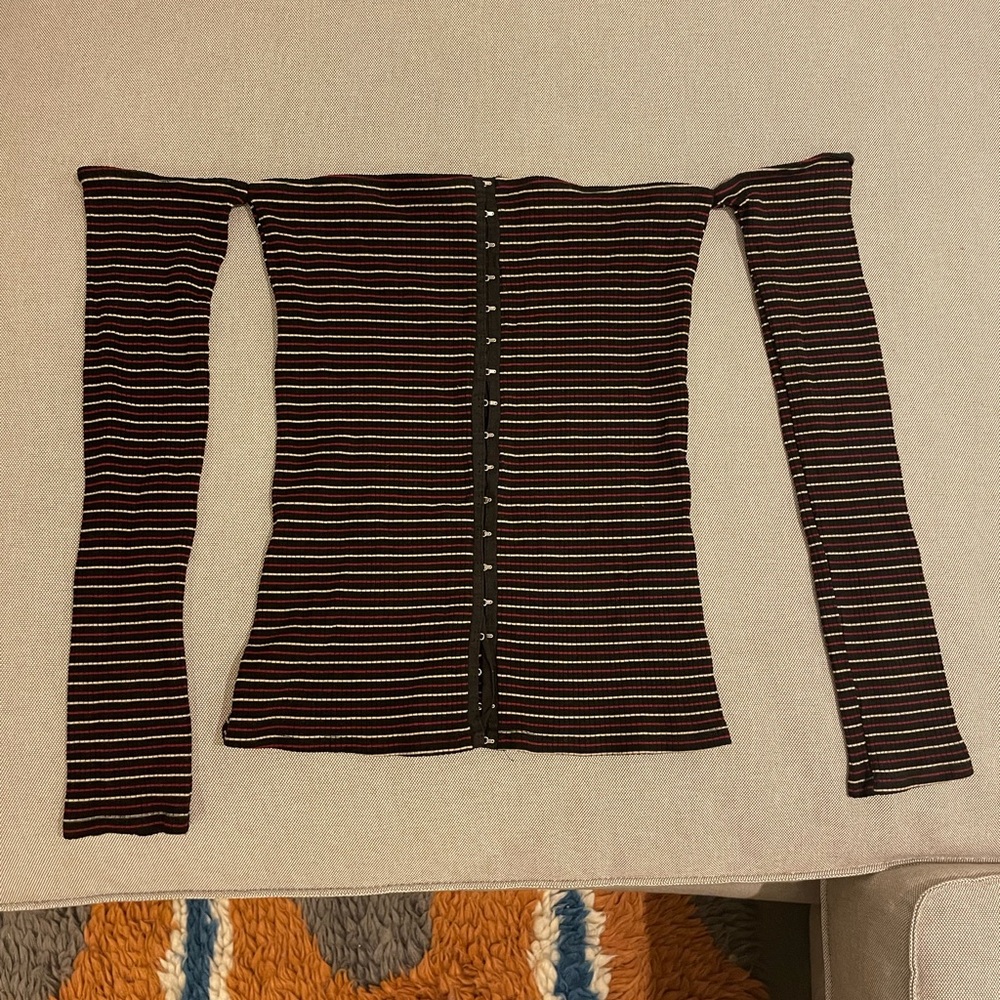 REFORMATION PRESTIN TOP - STRIPE - Picture 4 of 5